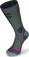 Skarpety termoaktywne - Rollerblade Skarpety damskie Rollerblade High Performance Socks W Dark Grey / Pink 2021 39-42 - miniaturka - grafika 1