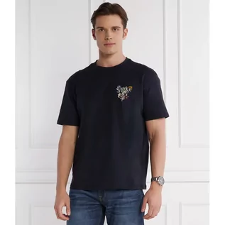 Koszulki męskie - GUESS T-shirt SS CN SMALL ABSTRACT | Classic fit - grafika 1