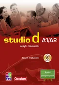 Książki do nauki języka niemieckiego - Studio d A1 A2 Język Niemiecki Zeszyt Maturalny - miniaturka - grafika 1