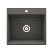 Zlewozmywaki - DEANTE MAGNETIC Zlewozmywak granitowy magnetyczny 1-komorowy Antracyt Metalik ZRM_T10A - Specjalistyczny sklep - Raty 0% - Kup z PayPo i zapłać za 30 dni - miniaturka - grafika 1