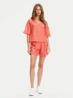 Piżamy damskie - United Colors Of Benetton Piżama 4SHX3P03X Czerwony Regular Fit - miniaturka - grafika 1