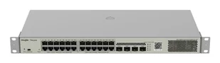 Ruijie Networks RG-NBS3100-24GT4SFP-P-V2 łącza sieciowe Zarządzany L2 Gigabit Ethernet (10/100/1000) Obsługa PoE Metaliczny - Switche - miniaturka - grafika 1