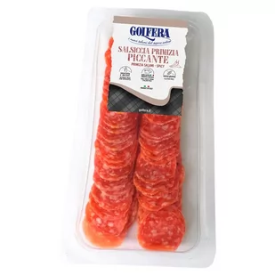 Golfera Kiełbaska primizia pikantna 120 g - Kiełbasa i wędliny - miniaturka - grafika 1