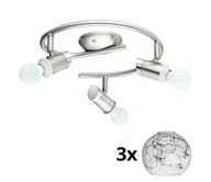 Lampy sufitowe - Eglo - LED Oświetlenie punktowe MY CHOICE 3xE14/4W/230V chrom/białe/czarne - miniaturka - grafika 1