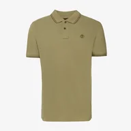 Koszulki męskie - TIMBERLAND POLO TIPPED PIQUE SHORT SLEEVE POLO - Timberland - miniaturka - grafika 1