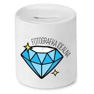 Skarbonki - Skarbonka Dla Antoniny na Urodziny na Prezent z Nadrukiem ze Zdjęciem + Opakowanie na prezent (wzór 01) - miniaturka - grafika 1