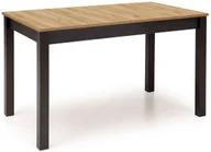 Stoły - Prostokątny stół rozkładany loft dąb craft złoty + czarny B3-N76 - miniaturka - grafika 1