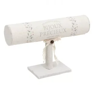 Tekstylny stojak na biżuterię Flowers - Biżuteria - akcesoria - miniaturka - grafika 3