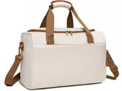 Akcesoria podróżnicze - Biała Torba Podręczna do Samolotu RYANAIR 40x20x25 Damska Mała Kono Doop - miniaturka - grafika 1