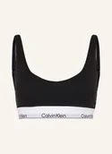 Biustonosze - Calvin Klein Biustonosz Bustier Icon Cotton Modal schwarz - miniaturka - grafika 1