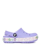 Buty dla dziewczynek - Crocs Klapki C-BAYABAND CLOG T 211303-5PY Niebieski - miniaturka - grafika 1