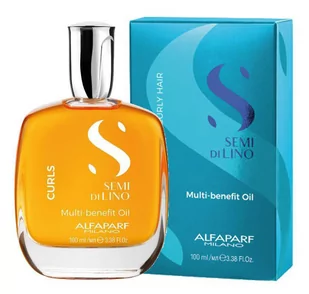 Alfaparf Semi di Lino Curls olejek nawilżający 100ml - Olejki do ciała i włosów - miniaturka - grafika 1