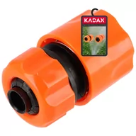Inne akcesoria do nawadniania - Szybkozłączka do węża ogrodowego 1/2 cala, pomarańczowa - miniaturka - grafika 1