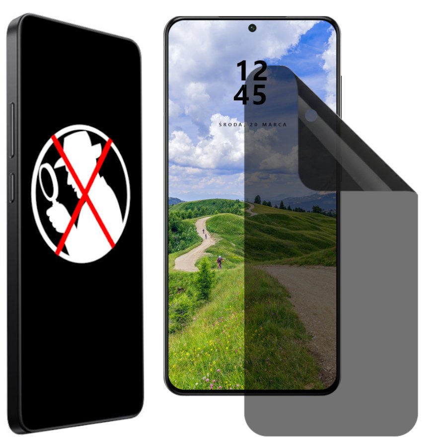 FOLIA hydrożelowa PRYWATYZUJĄCA ANTYSZPIEGOWSKA do Samsung S26+ plus 5G