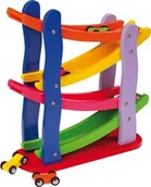 Tory, garaże, parkingi - Small Foot Design zjeżdżalnia dla autek Tor wyścigowy - miniaturka - grafika 1