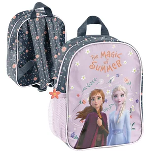 Plecak przedszkolny wycieczkowy miejski Kraina Lodu Frozen Anna i Elsa - Plecaki szkolne i tornistry - miniaturka - grafika 1