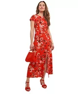 Sukienki - Joe Browns Elegancka sukienka maxi w kwiaty na co dzień, czerwona, 18 - miniaturka - grafika 1