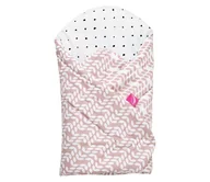 Śpiworki dla dzieci - MOTHERHOOD - Otulacz ze wzmocnieniem kokosowym CLASSICS 75x75 cm różowy - miniaturka - grafika 1