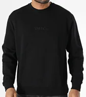 Bluzy męskie - bluza męska VANS ESSENTIAL FT RELAXED CREW BLACK - miniaturka - grafika 1