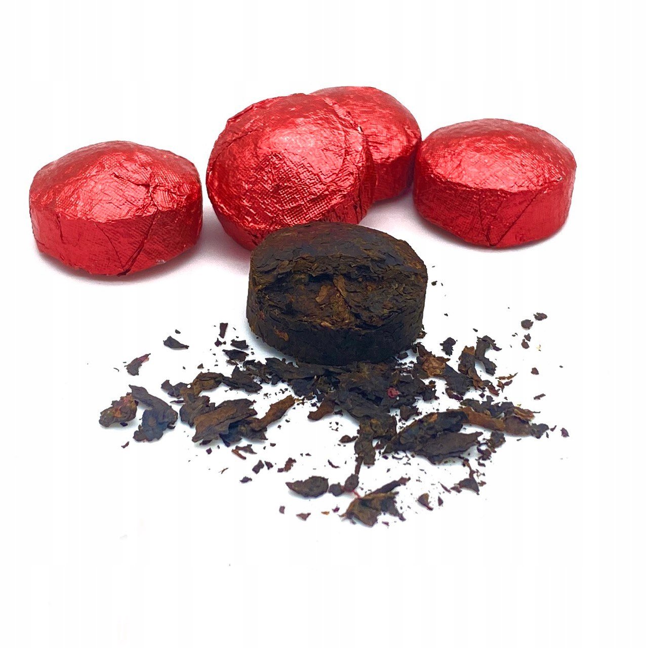 Herbata Pu-erh Tuo Cha Rose 96szt czerwona prasowana różana puerh Yunnan