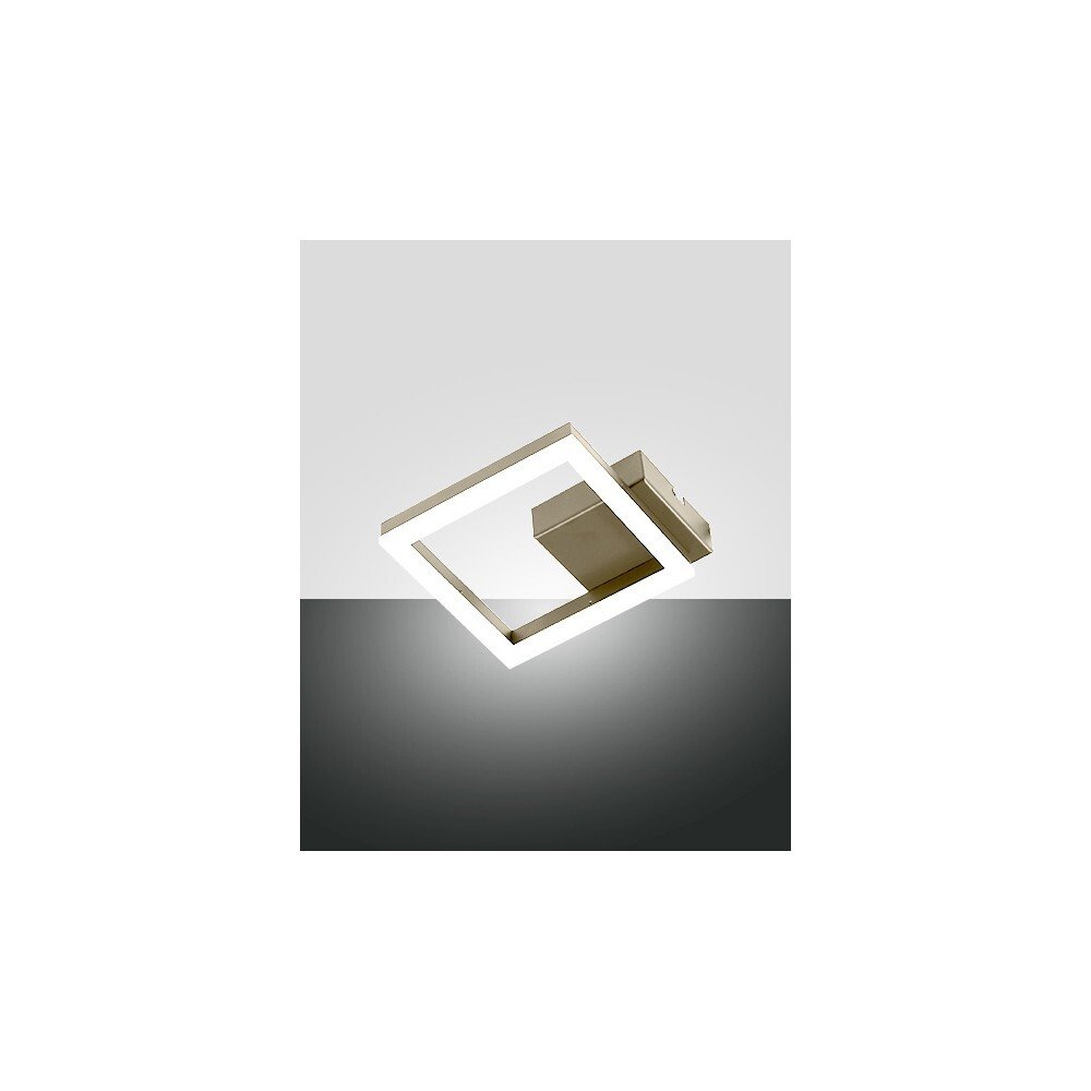 Nowoczesna lampa sufitowa LED BARD 11W złoty mat 3394-24-225 Fabas Luce