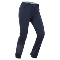Odzież trekkingowa damska - Spodnie turystyczne damskie SH500 x-Warm stretch - miniaturka - grafika 1
