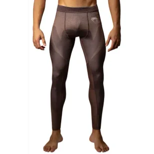 Venum Legginsy Spats No Gi Chocolate Brown - Kimona, stroje i obuwie - miniaturka - grafika 1