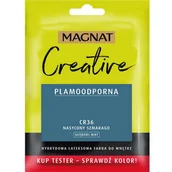 Farby wewnętrzne - Magnat Tester koloru Creative nasycony szmaragd 30 ml - miniaturka - grafika 1