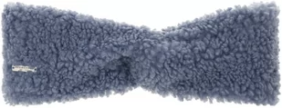 Opaska na Czoło Teddy Fur by Seeberger, niebieski, One Size - Apaszki i szaliki damskie - miniaturka - grafika 1