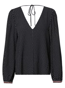 Tommy Hilfiger - Bluzka damska, niebieski - Bluzki damskie - miniaturka - grafika 1