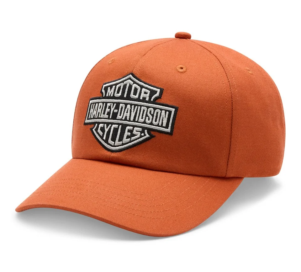 Czapka Harley Davidson H-D Essential męska czarna regulowana haftowana