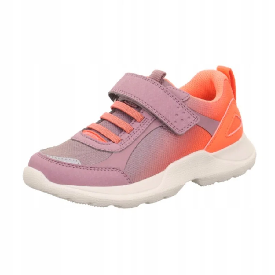 SUPERFIT SPORTOWE BUTY DZIECIĘCE W KOLORZE FIOLETOWO POMARAŃCZOWYM 36 26LA