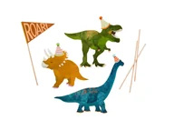 Ciasta i półprodukty do ciast - Zestaw dekoracji na tort Dinozaury - 1 op. - miniaturka - grafika 1