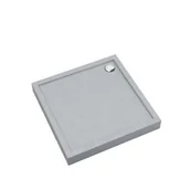 Brodziki prysznicowe - Brodzik do kabiny prysznicowej Sched-pol  80x80x12 cm BRC4630BST - miniaturka - grafika 1