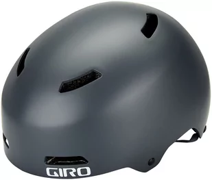 GIRO kask rowerowy bmx QUARTER FS matte portaro grey GR-7129582 - Kaski rowerowe - miniaturka - grafika 2