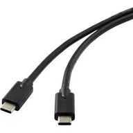 Kable USB - Microconnect DOCKUSB3.2CC1 kabel USB USB 3.2 Gen 2 (3.1 Gen 2) 1 m USB C Czarny - miniaturka - grafika 1