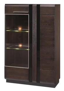 Witryna Porti 15 Dąb Czekoladowy - Witryny - miniaturka - grafika 1