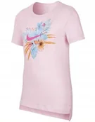 Bluzki damskie - NIKE BLUZKA DZIECIĘCA DLA DZIEWCZYNKI BAWEŁNA - Nike - miniaturka - grafika 1