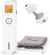 Termometry - Duronic IRT3W Termometr bezdotykowy na podczerwień cyfrowy certyfikowany medycznie | dla dzieci i dorosłych | wyciszanie dźwięków | pomiar z czoła i.. - miniaturka - grafika 1