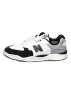 Trampki męskie - New Balance Skórzane sneakersy "Numeric Skateboarding" w kolorze biało-czarno-szarym - miniaturka - grafika 1