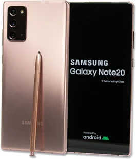 Samsung Galaxy Note 20 256 GB Dual-Sim Mystic Bronze Jak nowy - Telefony OUTLET - miniaturka - grafika 1
