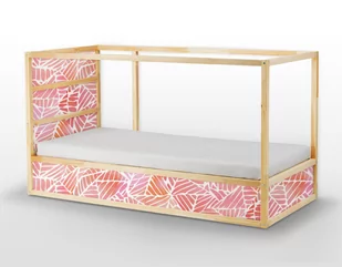 Naklejki Ikea Kura Bed Abstrakcyjna Sztuka Mrozu - Naklejki na drzwi i meble Naklejki Ikea Kura Bed Abstrakcyjna Sztuka Mrozu - Naklejki na drzwi i meble - miniaturka - grafika 1