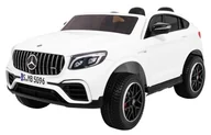 Pojazdy elektryczne dla dzieci - NoName Pojazd na akumulator Mercedes GLC 63S Biały PA.XMX-608.BIA - miniaturka - grafika 1