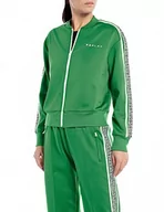 Bluzy damskie - Replay Bluza damska, 733 Sport Green, XXS - miniaturka - grafika 1