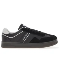 Buty sportowe męskie - Buty Tommy Hilfiger The Greenwhich Retro EM0EM01462-BDS - czarne - miniaturka - grafika 1
