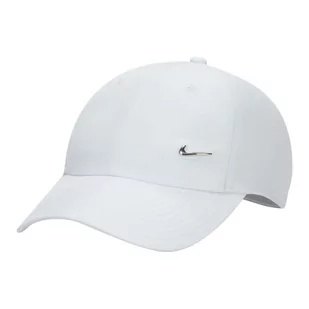Czapka z daszkiem Nike Club FB5372 (kolor Biały, rozmiar M/L) - Czapki damskie - miniaturka - grafika 1