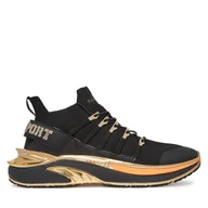 Sneakersy męskie - Sneakersy Plein Sport Runner Chrome Surfer PADS USC0579 STE003N Czarny - miniaturka - grafika 1