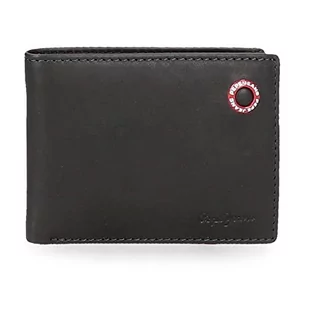 Pepe Jeans Badge Poziomy portfel z portfelem, unikalny, Niebieski, única, Poziomy portfel z torebką - Portfele - miniaturka - grafika 1