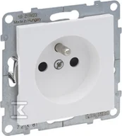 Gniazdka elektryczne - Legrand Gniazdo 2P+Z - - 16 A - 250 V~ - zaciski automatyczne, BIAŁY SUNO - miniaturka - grafika 1