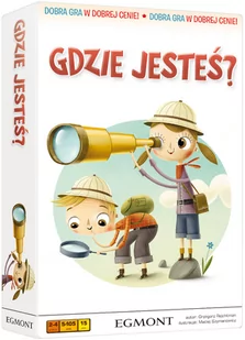 Gra - Gdzie jesteś - Literatura popularno naukowa dla młodzieży - miniaturka - grafika 1